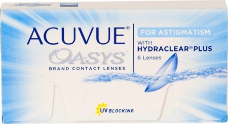 Acuvue Oasys for astigmatism - Produit pour lentilles